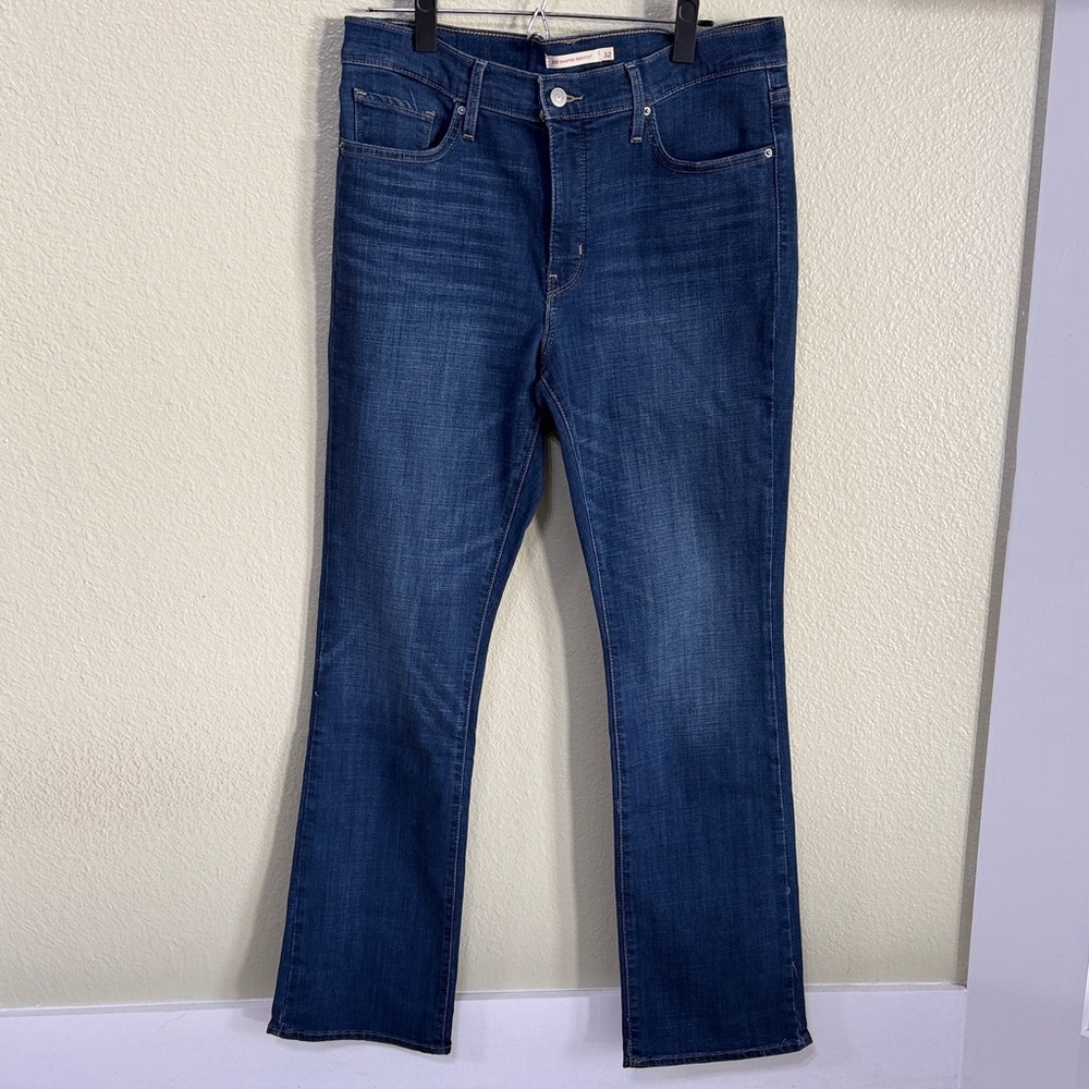 Women's Classic Blue Boot Cut Jeans